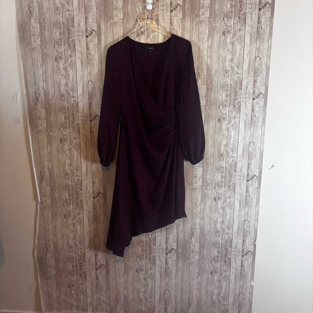 Intermix Nadia Silk Jacquard Midi Dress - Picture 3 of 10